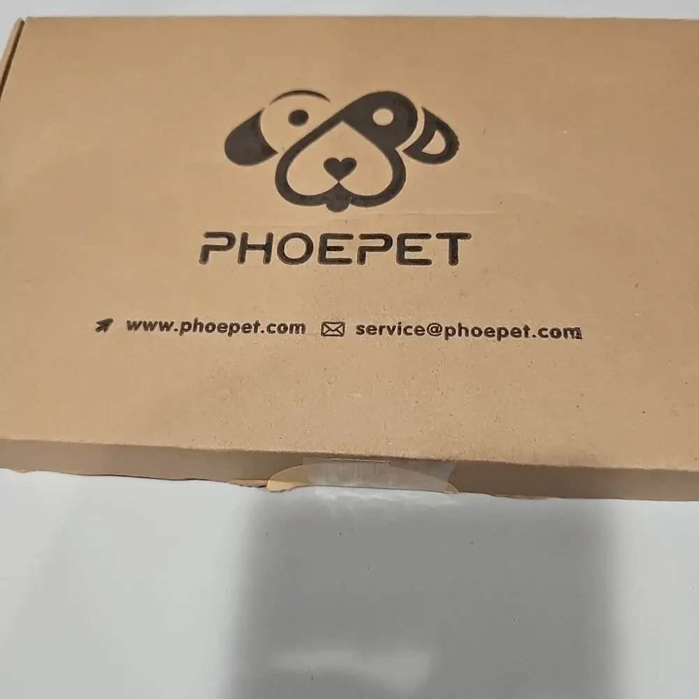 PHOEPET No Pull Dog Harness Medium Reflective Front Clip Vest with Handle BLK
